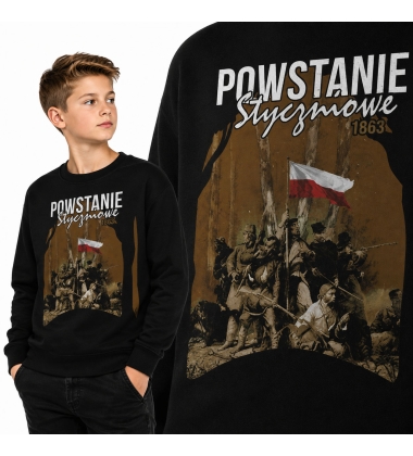 BLUZA DZIECIĘCA PATRIOTYCZNA POWSTANIE STYCZNIOWE